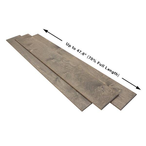 Malibu Wide Plank Dillon Birch 3/8 in. T x 6.5 in. W Click Lock Hand Scraped Engineered Hardwood Flooring (23.6 sq. ft./case)