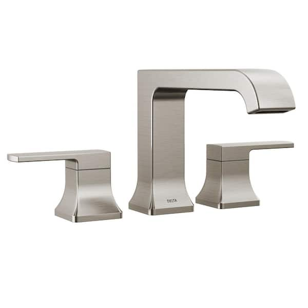 Delta Velum 2 Handle Deck Mount Roman Tub Faucet Trim Kit In Stainless Valve Not Included 4701