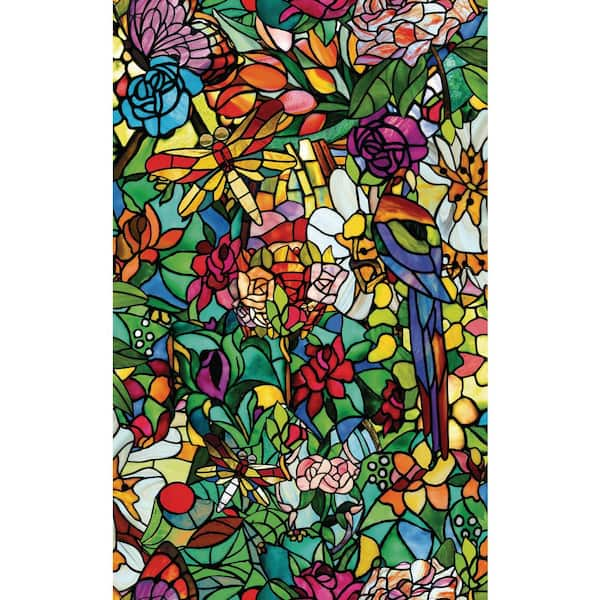 d-c-fix - Tulia also Known As Spring Chapel Stained Glass self adhesive Film