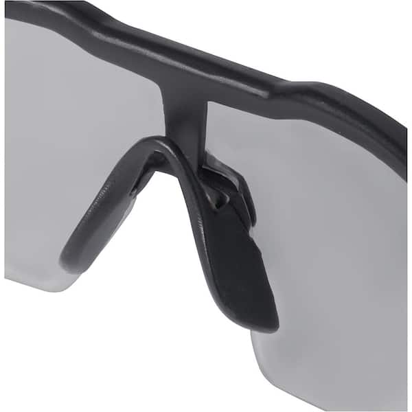 Milwaukee Safety Glasses with Gray Fog-Free Lenses (6-Pack) 48-73