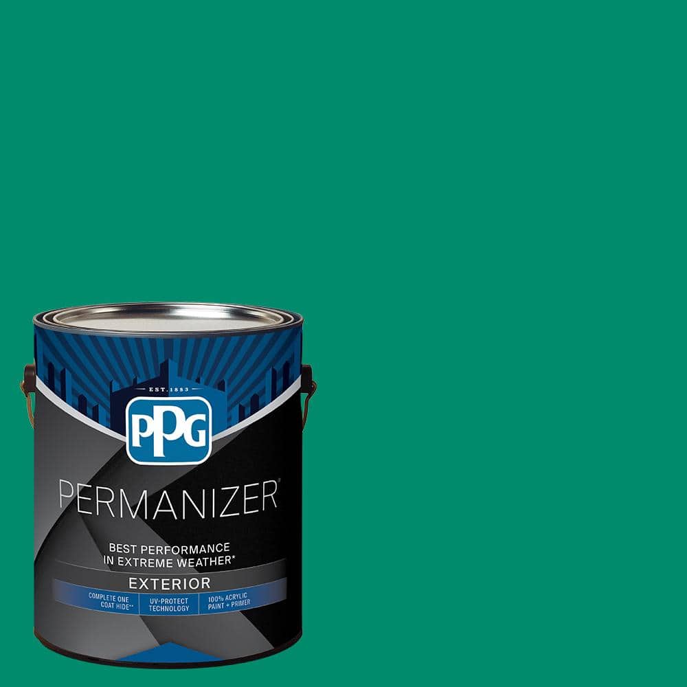 1 gal. PPG1229-7 Carolina Green Satin Exterior Paint price history on PriceWatchPro