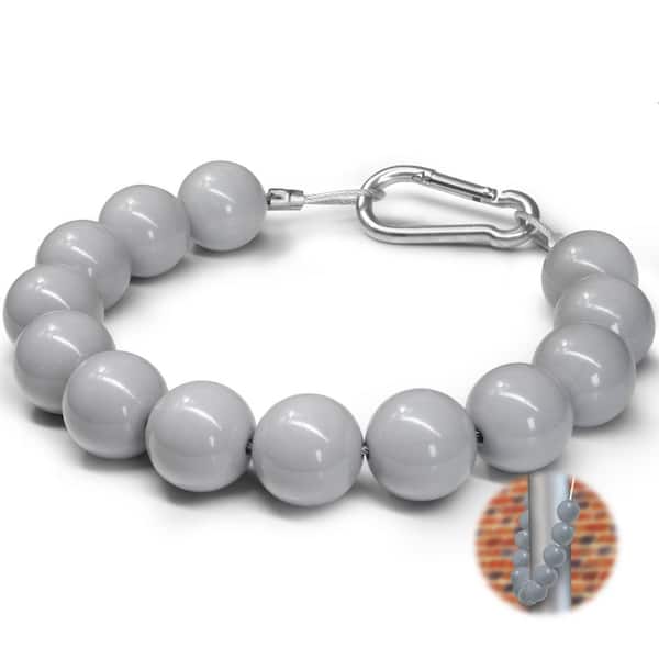 Authentic Beaded Flag Retainer Ring for Both Internal and External Halyard Flagpole