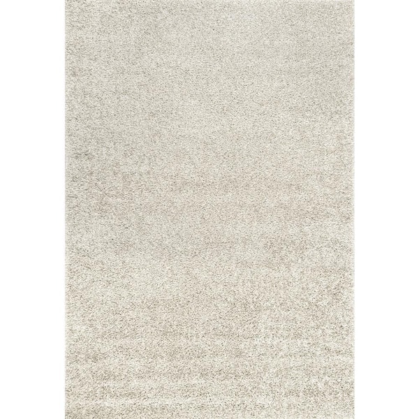 nuLOOM Arden Homely Shag Beige 8 ft. x 10 ft. Area Rug ECWO01C-8010 ...