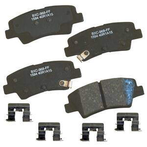 STOP BY BENDIX Disc Brake Pad Set 2009-2012 BMW 335i xDrive 3.0L ...