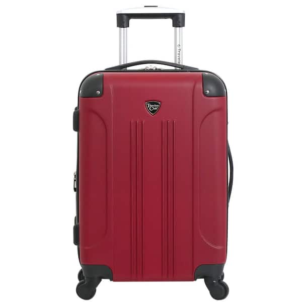 Photo 1 of **HANDLE DOES NOT CLOSE ALL THE WAY** Travelers Club Chicago 20 Inch Hardside Lightweight Luggage
