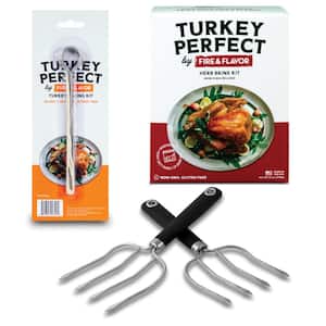 Turkey Perfect by Fire and Flavor All-Natural Herb Brine Kit Thanksgiving Bundle