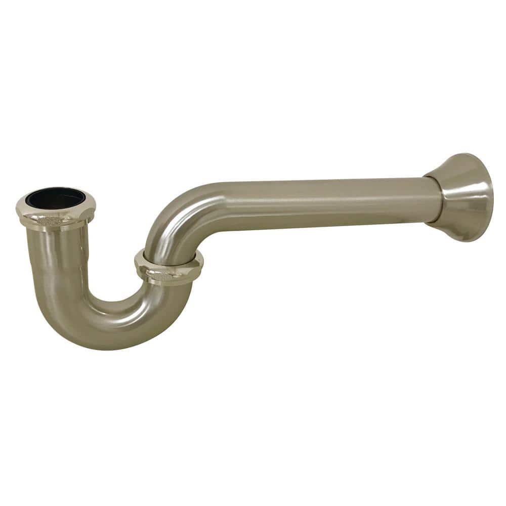 Vintage 1-1/2 in. Brass P- Trap in Brushed Nickel price history on PriceWatchPro