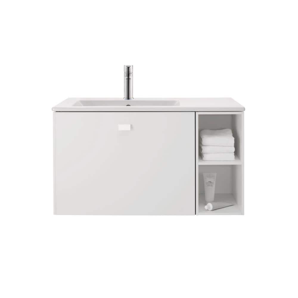 B.2 Series 6.5" High Chrome Gloss Single Hole Bathroom Faucet