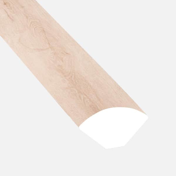 A&A Surfaces Sandstone Cove 3/4 in. T x 0.64 in. W x 94 in. L Luxury Vinyl Quarter Round Molding