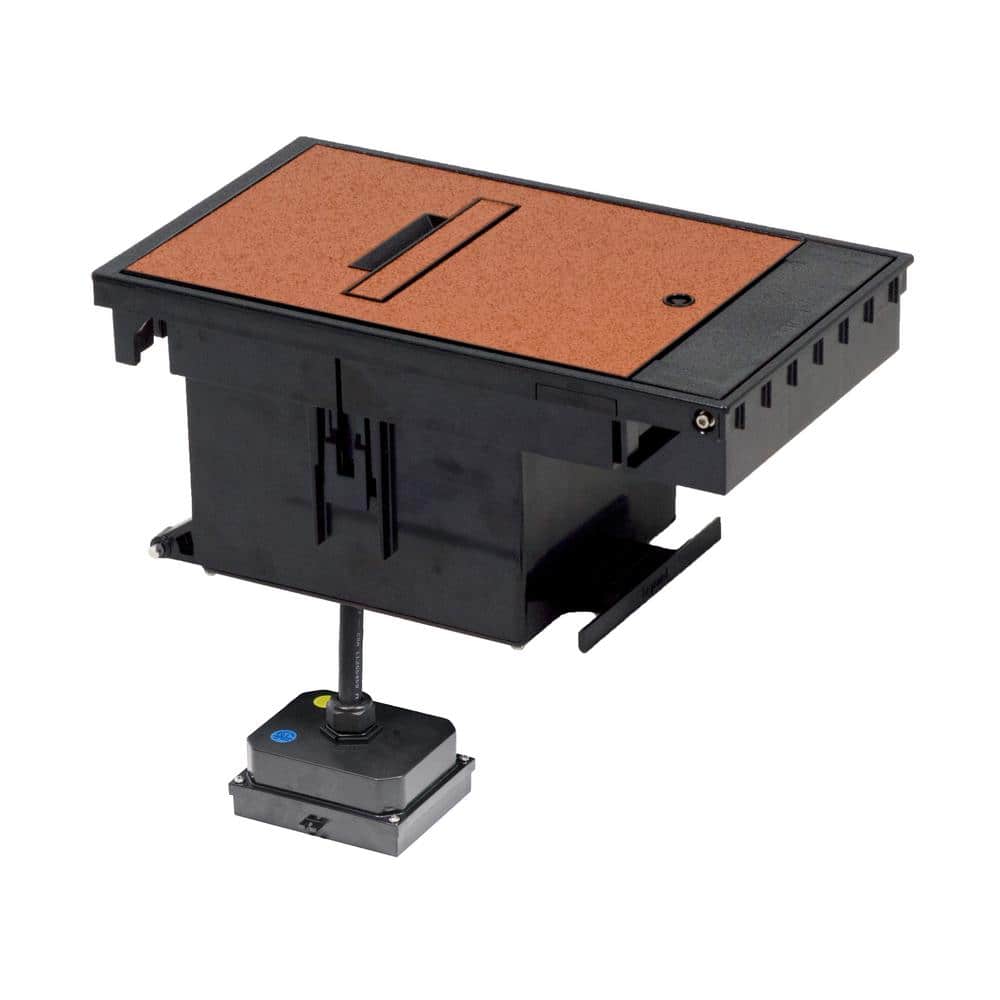 Wiremold 2-Gang Brown Outdoor Ground Box Assembly, 20 Amp Duplex Receptacles price history on PriceWatchPro