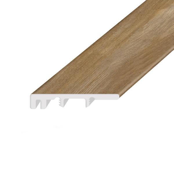 Creme Brule 0.25 in. T x 1.50 in. W x 94 in. L Vinyl End Molding