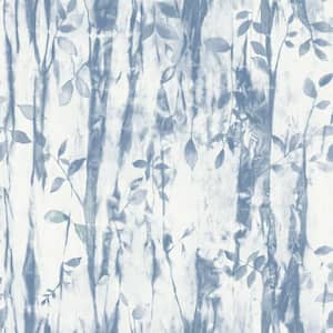 Atmosphere Collection Grey/Metallic Silver Mystic Floral Design on  Non-Pasted Non-Woven Wallpaper Roll