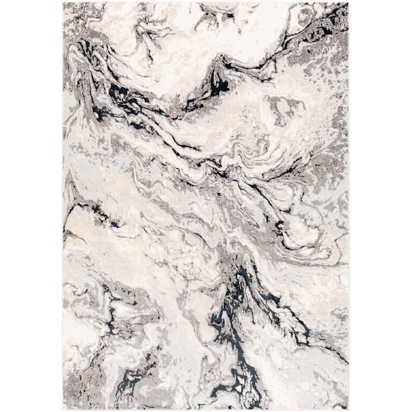 Artistic Weavers Impulse Black Modern 2 ft. x 3 ft. Indoor Area Rug