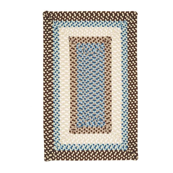 Home Decorators Collection Blithe Brown 2 ft. x 4 ft. Braided Area Rug