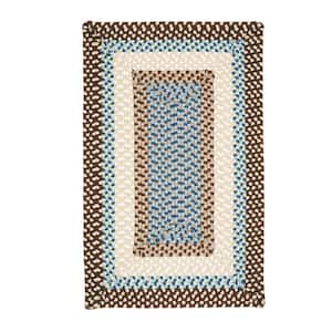 Blithe Brown 10 ft. x 13 ft. Braided Area Rug