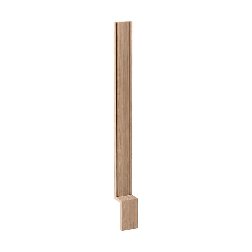 3 in. W x 34.5 in. H x 0.7 in. D in Oak Shaker Base Filler price history on PriceWatchPro