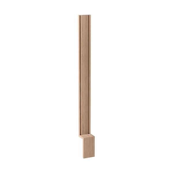 3 in. W x 34.5 in. H x 0.7 in. D in Oak Shaker Base Filler