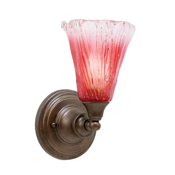 Unbranded Fulton 1-Light Bronze Wall Sconce