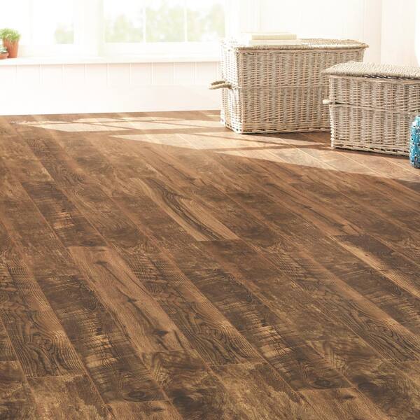 Home Decorators Collection Hillrose Fusion 12 Mm T X 6 06 In W 50 67 L Water Resistant Laminate Flooring 17 07 Sq Ft Case Hdcwr27 - Home Depot Decorators Collection Flooring