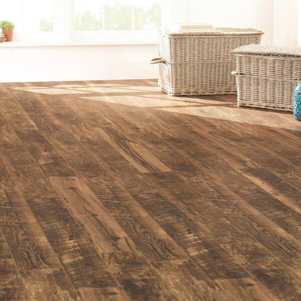Home Decorators Collection Hillrose Fusion 6 1 16 In W Water Resistant Laminate Wood Flooring 597 45 Sq Ft Pallet Hdcwr27p Water Resistant Laminate Wood Flooring, Water Resistant Wood Flooring Home Depot