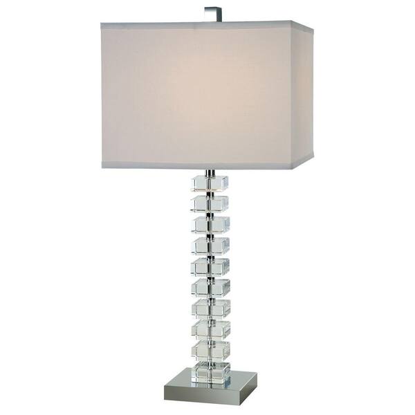 Filament Design Theo 27.5 in. Chrome Table Lamp