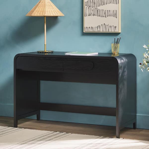 Walker Edison Furniture Company Modern 45 in. Rectangular Black Walker Edison Furniture Company Modern 45 in. Rectangular Black