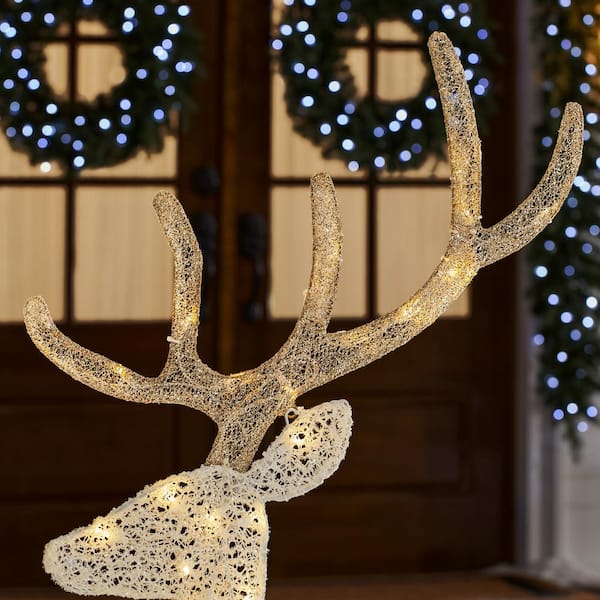 Hot Holiday 3 Deer Family Light Up Decoration