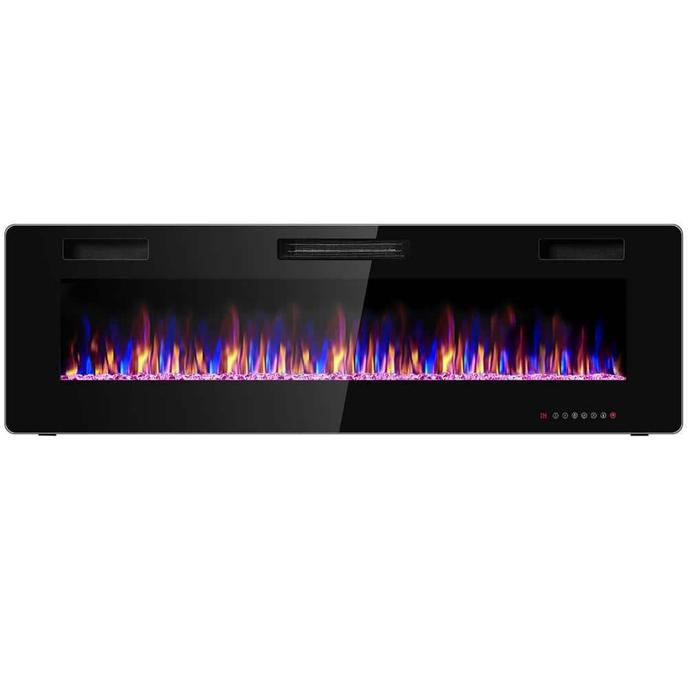 5100 BTU 60 in. Electric Wall Heater Fireplace Recessed Ultra Thin Furnace Wall Mounted Heater price history on PriceWatchPro