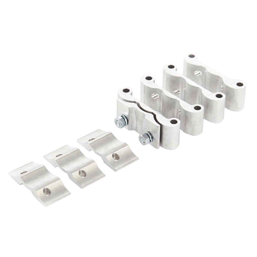 Aluminum Hurricane Brackets for 8 in. Endura-Aluminum Fluted Round Columns