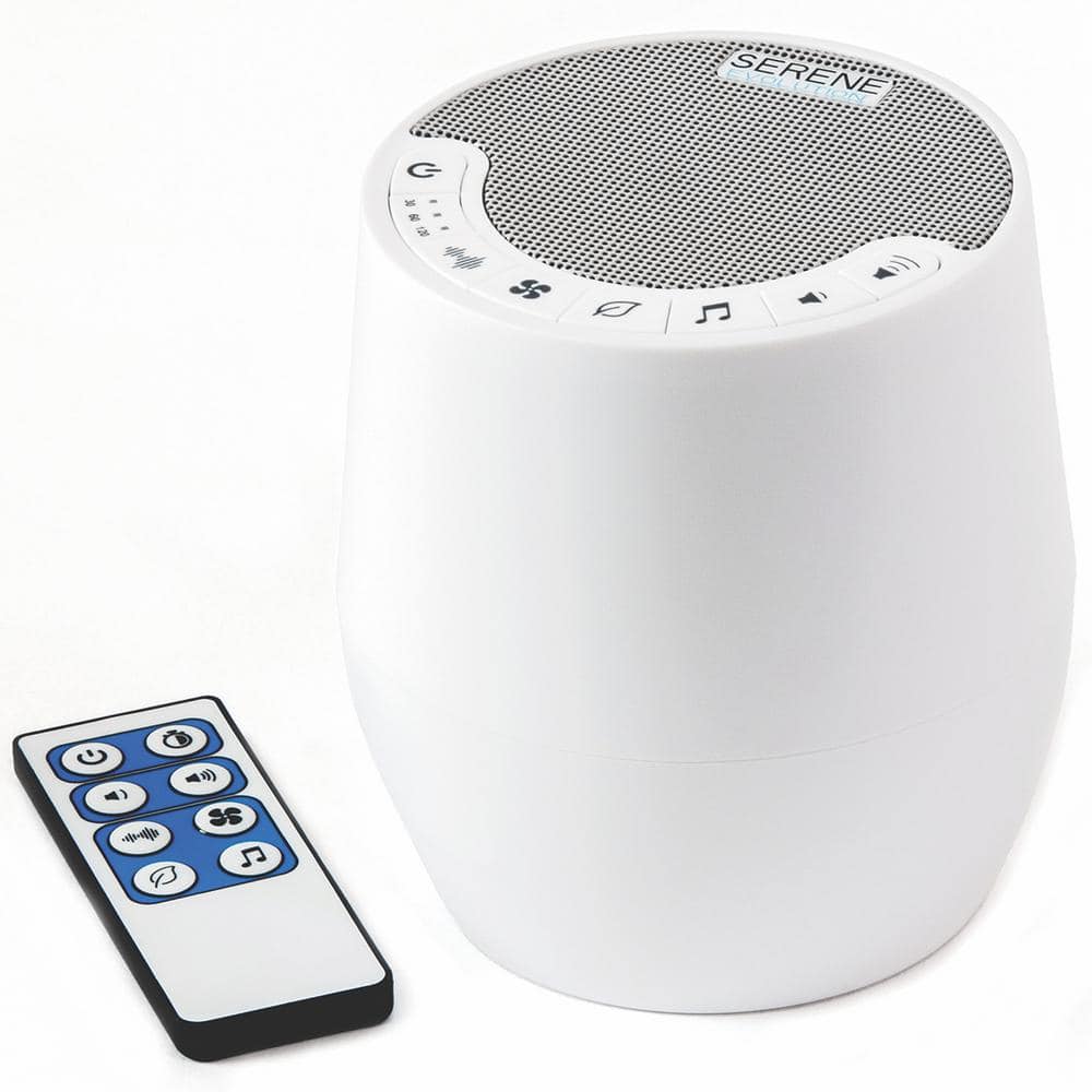 SERENE EVOLUTION 60 Sound White Noise Machine with Remote BRRC114 - The  Home Depot