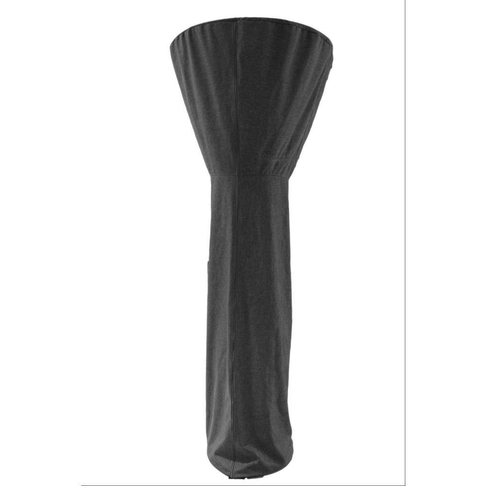 Gray Polyester Commercial Patio Heater Cover with Zipper