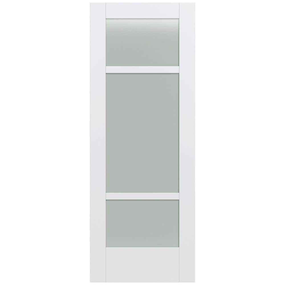 JELDWEN 32 in. x 80 in. MODA Primed PMT1031 Solid Core Wood Interior