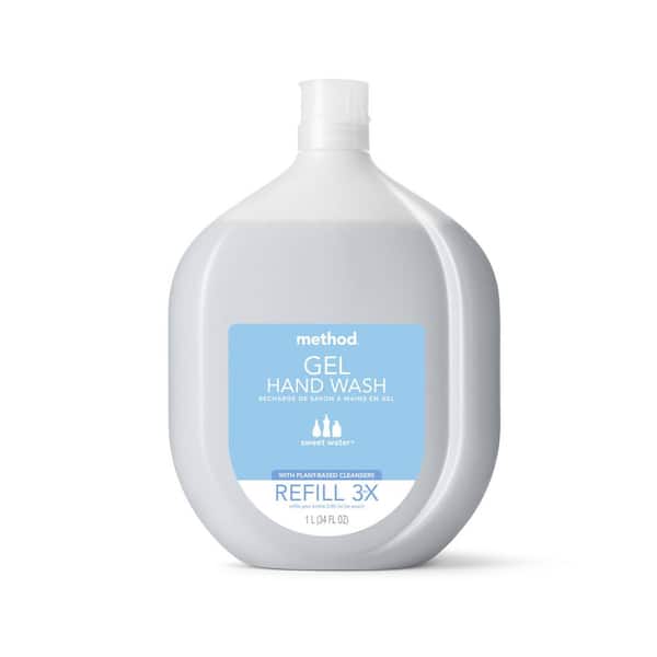 Method 34 oz. Sweet Water Gel Hand Soap Refill