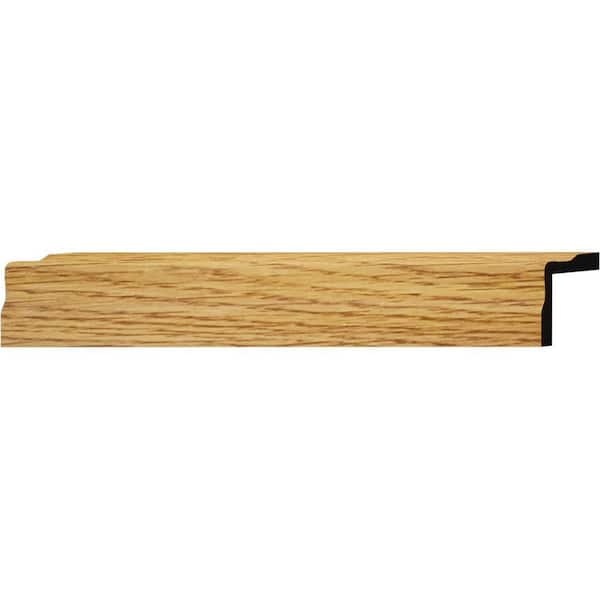 5165 1 in. x 1 in. x 8 ft. PVC Imperial Oak Outside Corner Colonial Casing Molding