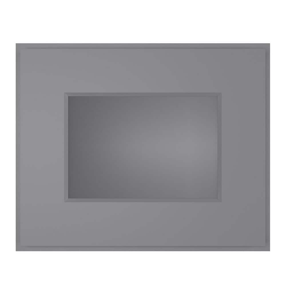 15 in. W X 12 in. D X 12 in. H in Shaker Gray Plywood Ready to Assemble Wall Kitchen Cabinet with 1-Door price history on PriceWatchPro