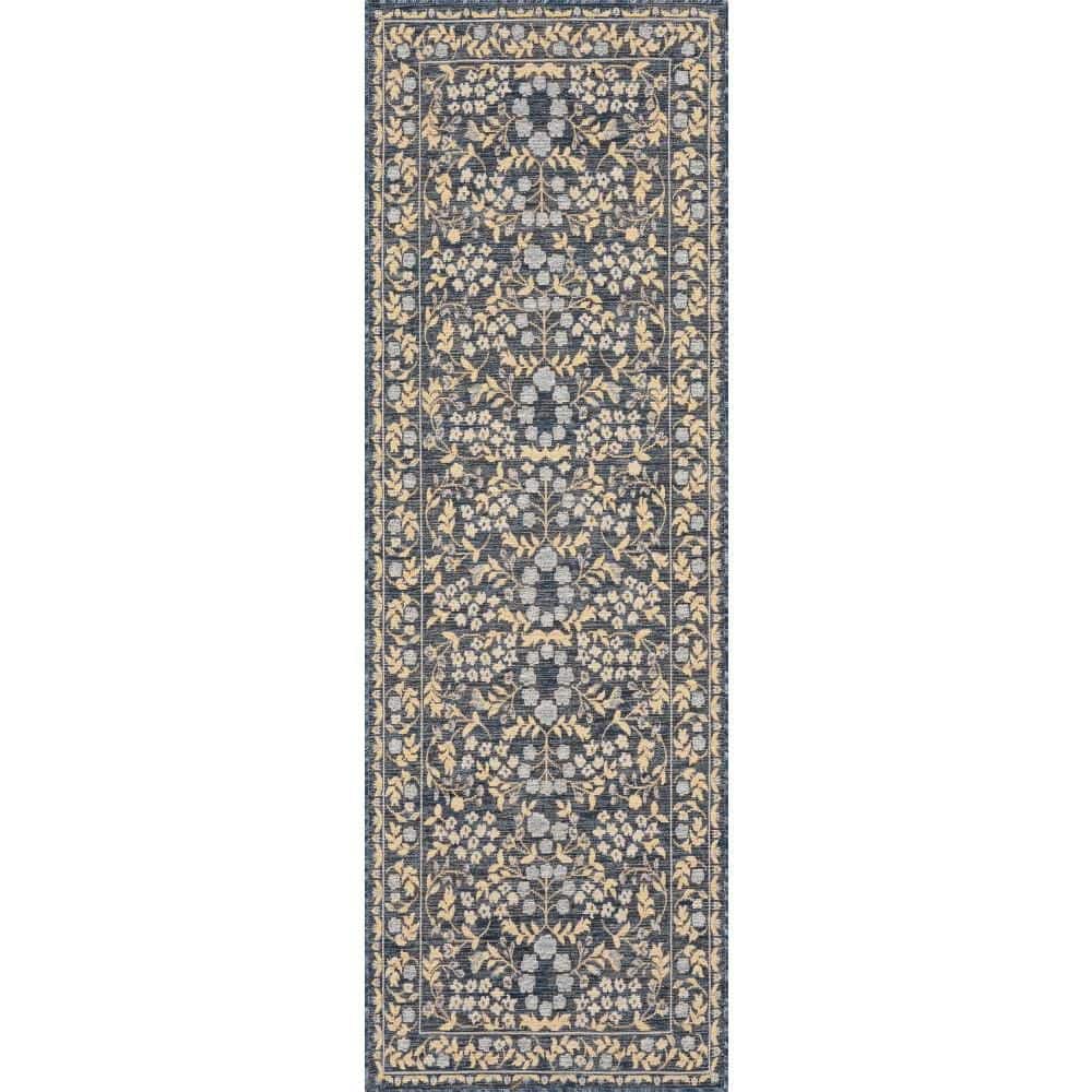 Ariena Transitional Navy 3 ft. x 8 ft. Outdoor Runner Rug price history on PriceWatchPro