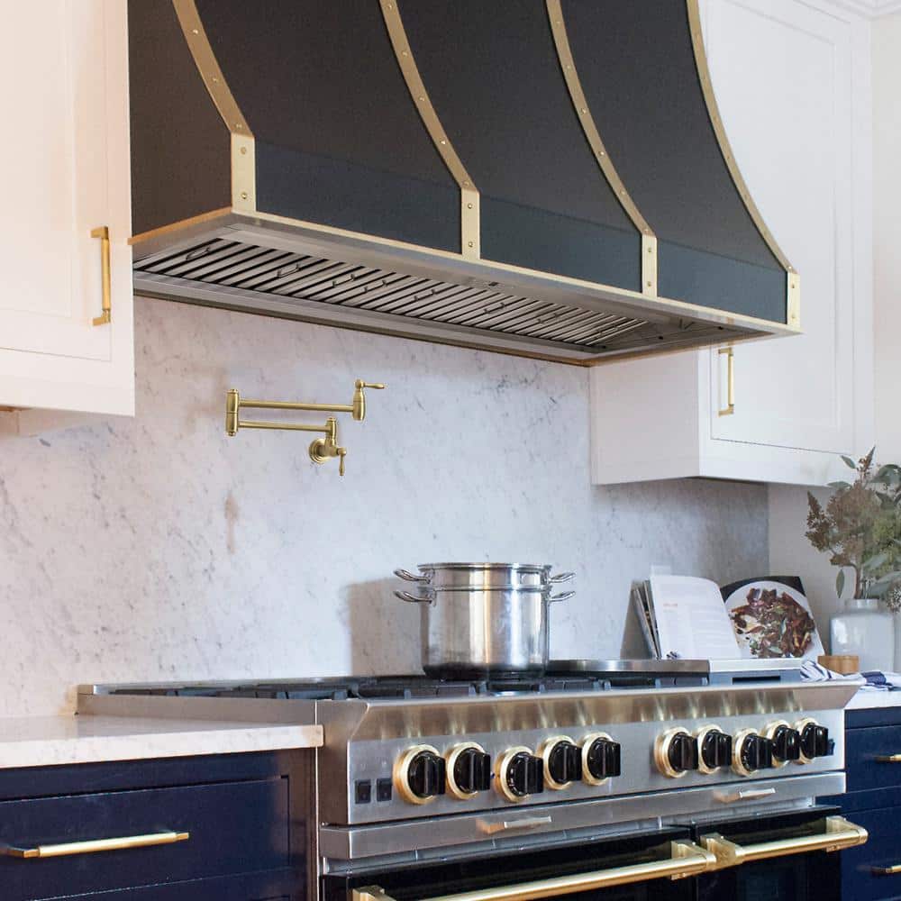 48" Stainless Steel Insert Range Hood with Charcoal Filter