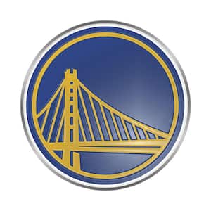 Golden State Warriors Heavy-Duty Aluminum Embossed Color Emblem