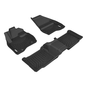 StyleGuard XD Black Custom Heavy Duty Floor Liners, Select Ford Explorer, 1st and 2nd Row