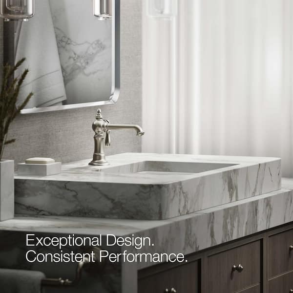 KOHLER Artifacts Single Hole Single-Handle Bathroom Faucet in