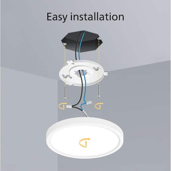 Philips 13 in. 5 in 1 Selectable Color Temperature Integrated LED