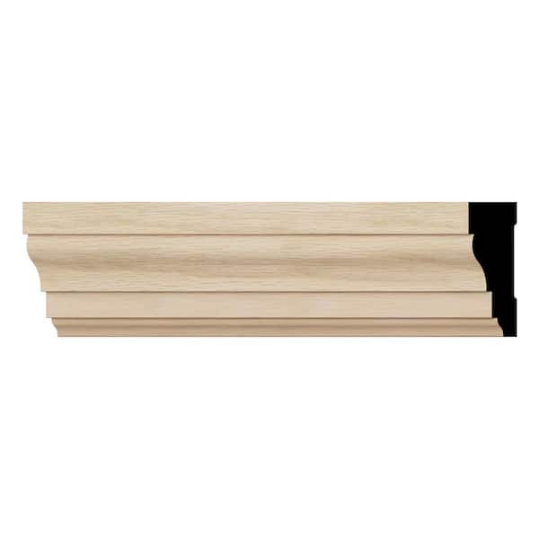 Ekena Millwork WM366 0.69 in. D x 2.25 in. W x 96 in. L Wood (White Oak) Colonial Casing Moulding