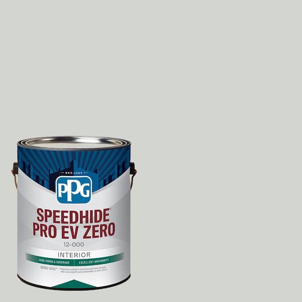 Speedhide Pro EV Zero 1 gal. PPG0994-1 Afraid of The Dark Eggshell Interior Paint
