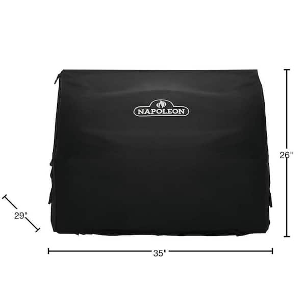 Built-In Grill 500 and 700 Series 32 in. Grill Cover in Black