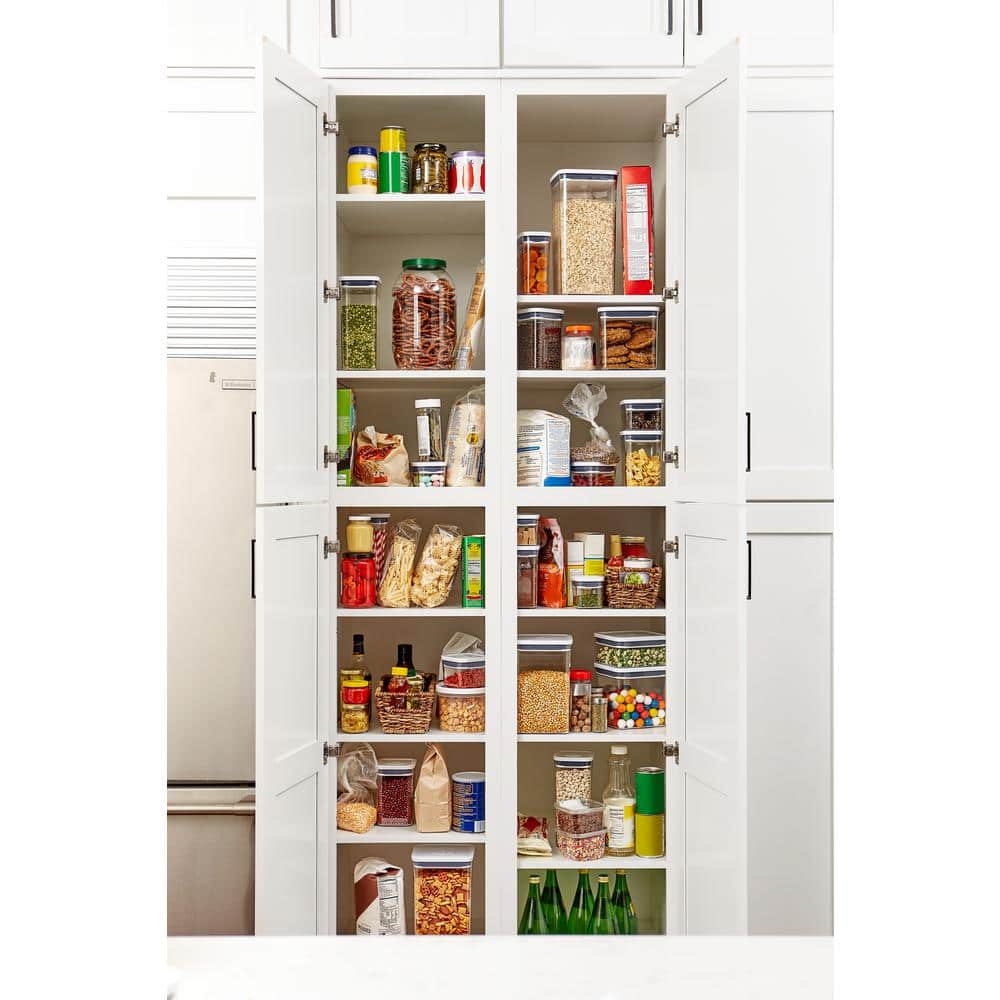 Sleek 20-Piece Stainless Steel & Clear Airtight Food Storage Set