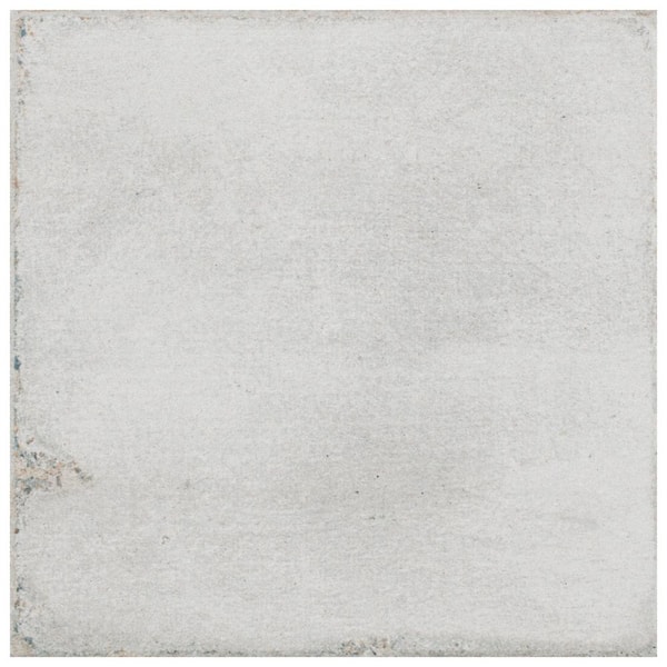 Merola Tile Barcelona White 5-3/4 in. x 5-3/4 in. Porcelain Floor and Wall Tile (10.56 sq. ft./Case)