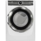 8.0 cu. ft. White Gas Dryer with Steam, Predictive Dry and Instant Refresh