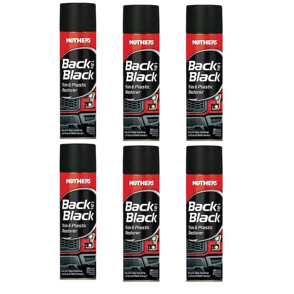 10 oz. Back to Black Trim and Plastic Restorer Spray (6-Pack)