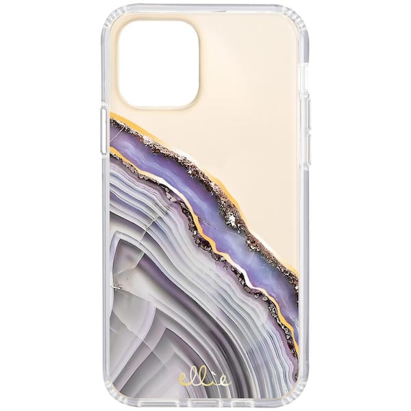 Ellie Los Angeles Deep Purple Agate Phone Case for iPhone X, Xs, and 11 Pro