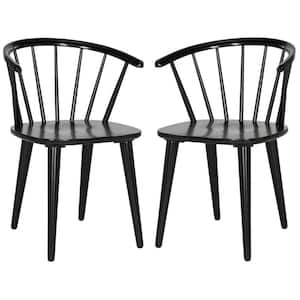 Blanchard Black Wood Dining Chair (Set of 2)